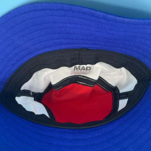 NASA Bucket Hat OSFM Red White Blue Space Station NEW WITH TAGS L/XL - Picture 6 of 6